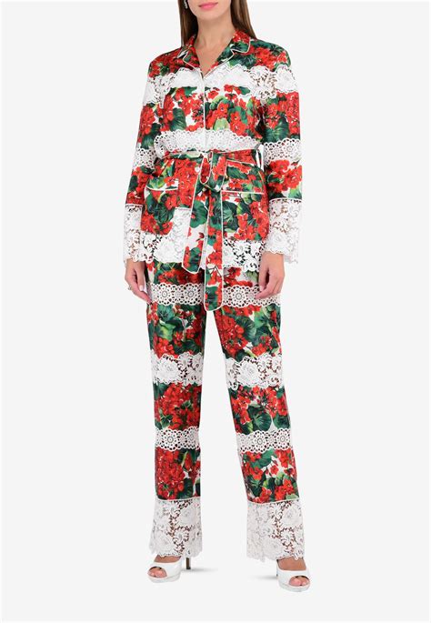 dolce gabbana pajama|dolce gabbana pyjama damen.